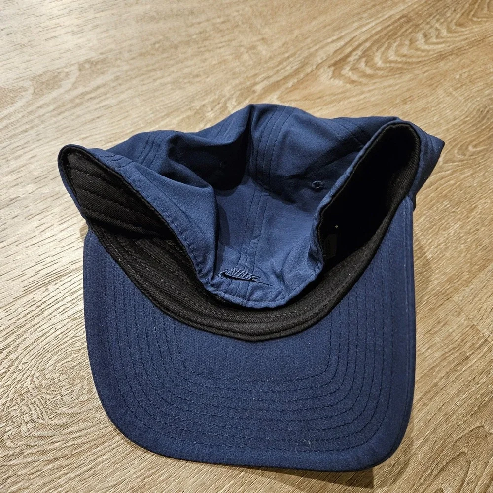 Nike Sportswear Classic99 Cap Dark Navy Blue Dri-FIT Stretch Fit Hat M/L
